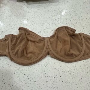 SKIMS Mesh Underwire Bra in Tan